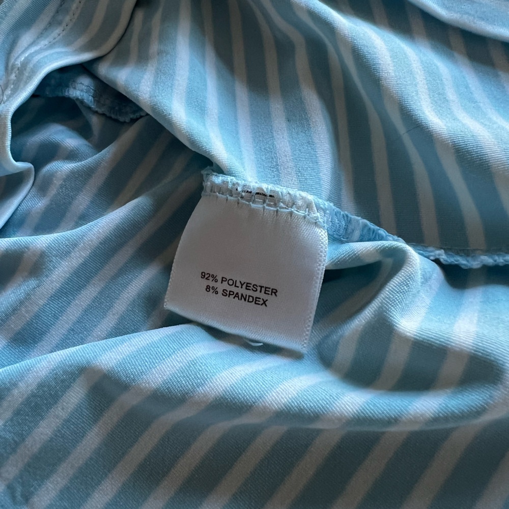 Peter Millar Striped Men's Polo Shirt - Picture 4 of 8